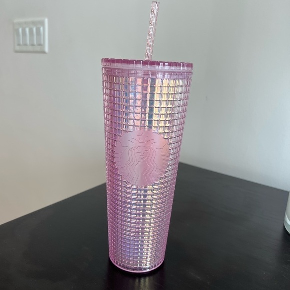 Starbucks Pink Disco Ball Holiday 2020 Tumbler - Picture 2 of 8
